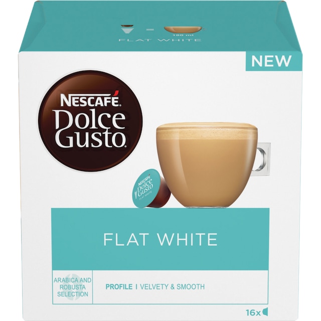 Nescafe Dolce Gusto Flat White kahvikapselit