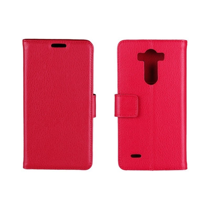 Lompakkokotelo 2-kortti LG G3 (D722) - punainen - Gigantti verkkokauppa