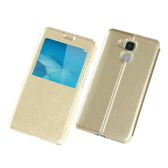 Flip lompakkokotelo Huawei Honor 7 Lite (NEM-L21) - kulta - Gigantti  verkkokauppa