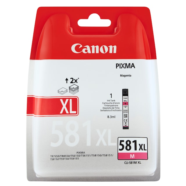 Canon CLI-581XL mustekasetti (magenta)