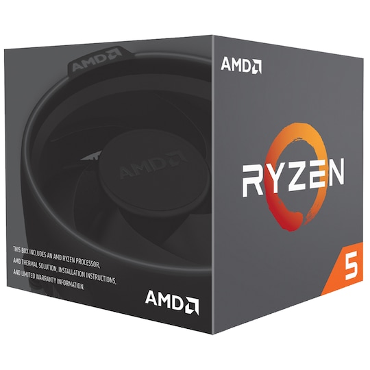 AMD Ryzen™ 5 2600 prosessori (box) - Gigantti verkkokauppa