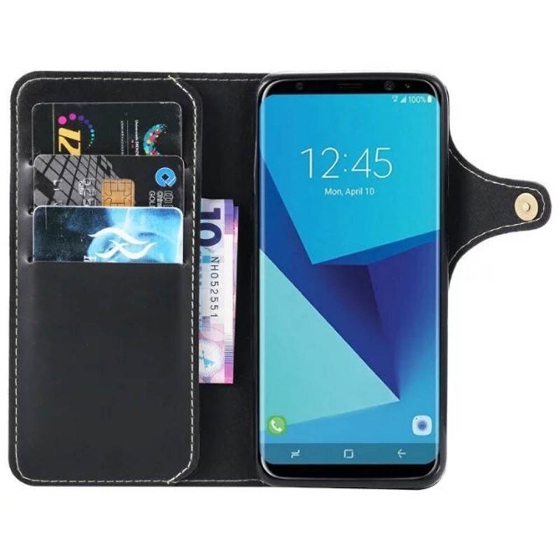 Retro lompakkokotelo Samsung Galaxy S8 (SM-G950F) - musta - Gigantti  verkkokauppa