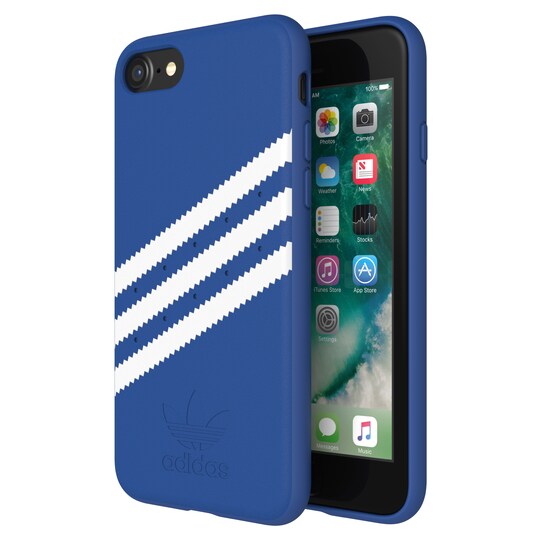 Adidas iPhone 6/6S/7/8 suojakuori (sinivalkoinen) - Gigantti verkkokauppa