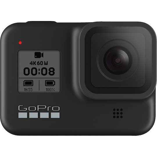 GoPro Hero 8 Black actionkamerapakkaus - Gigantti verkkokauppa