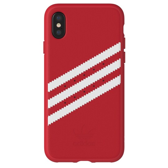 Adidas iPhone X suojakuori (punainen/valkoinen) - Gigantti verkkokauppa