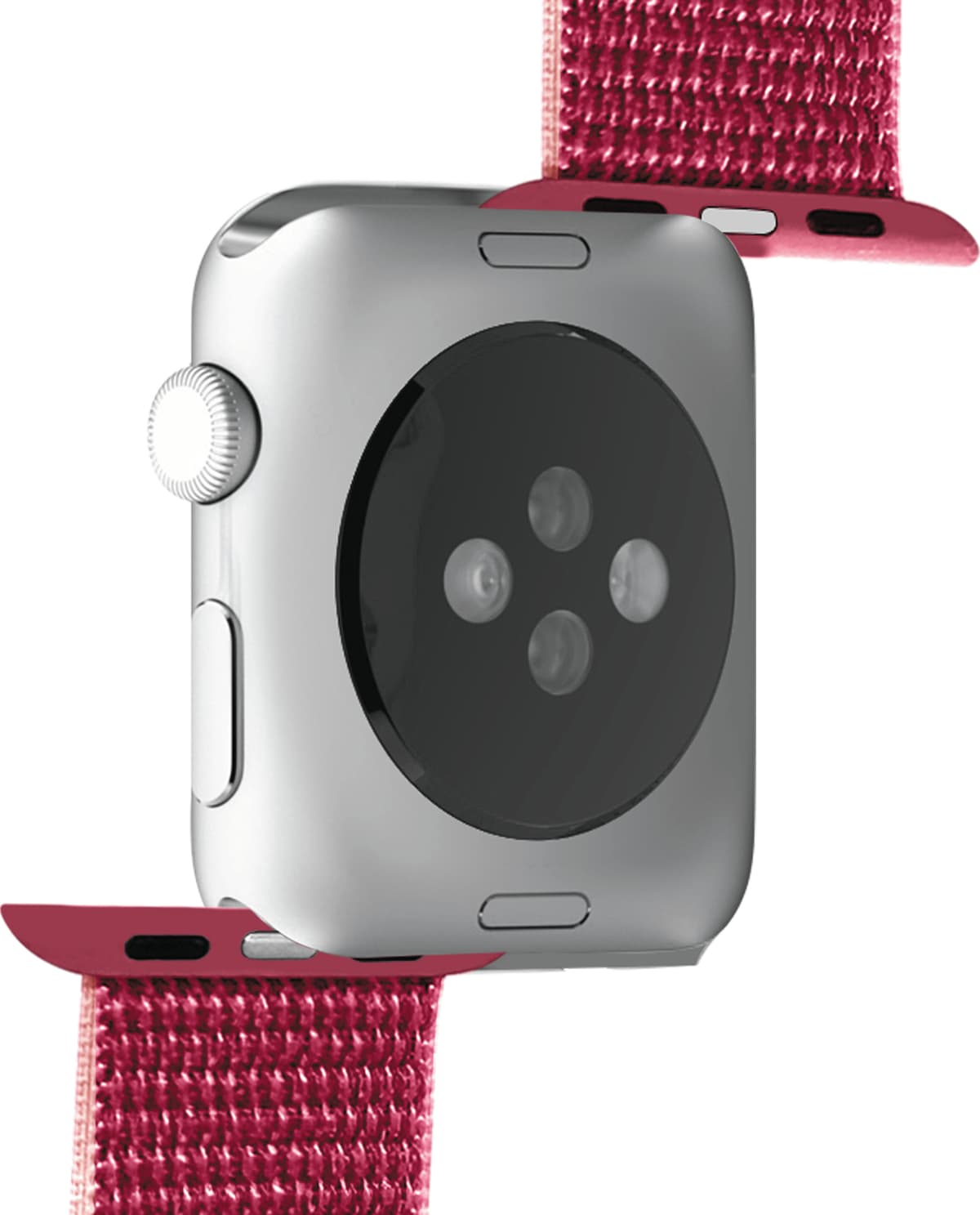 Puro Apple Watch 42/44/45 mm nailonranneke (pinkki)