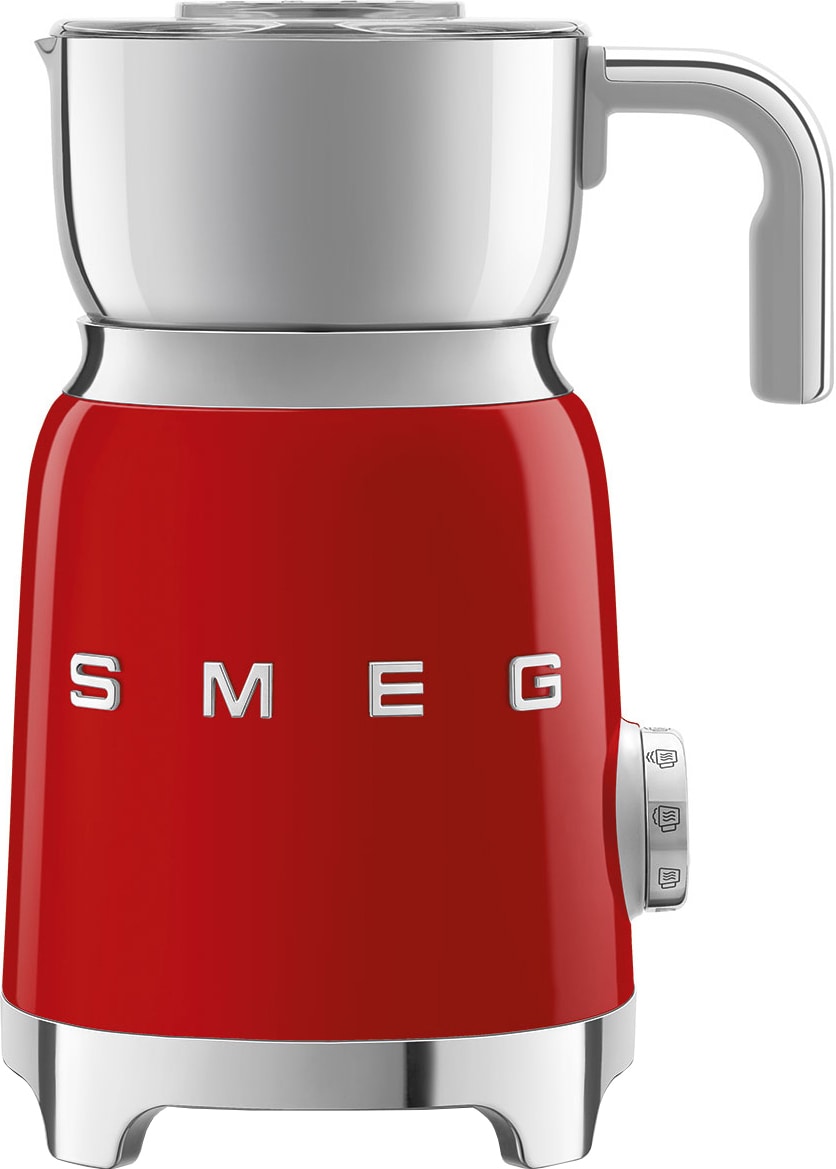 Smeg Retro 50 s Style maidonvaahdotin MFF01RDEU (punainen) - Gigantti  verkkokauppa