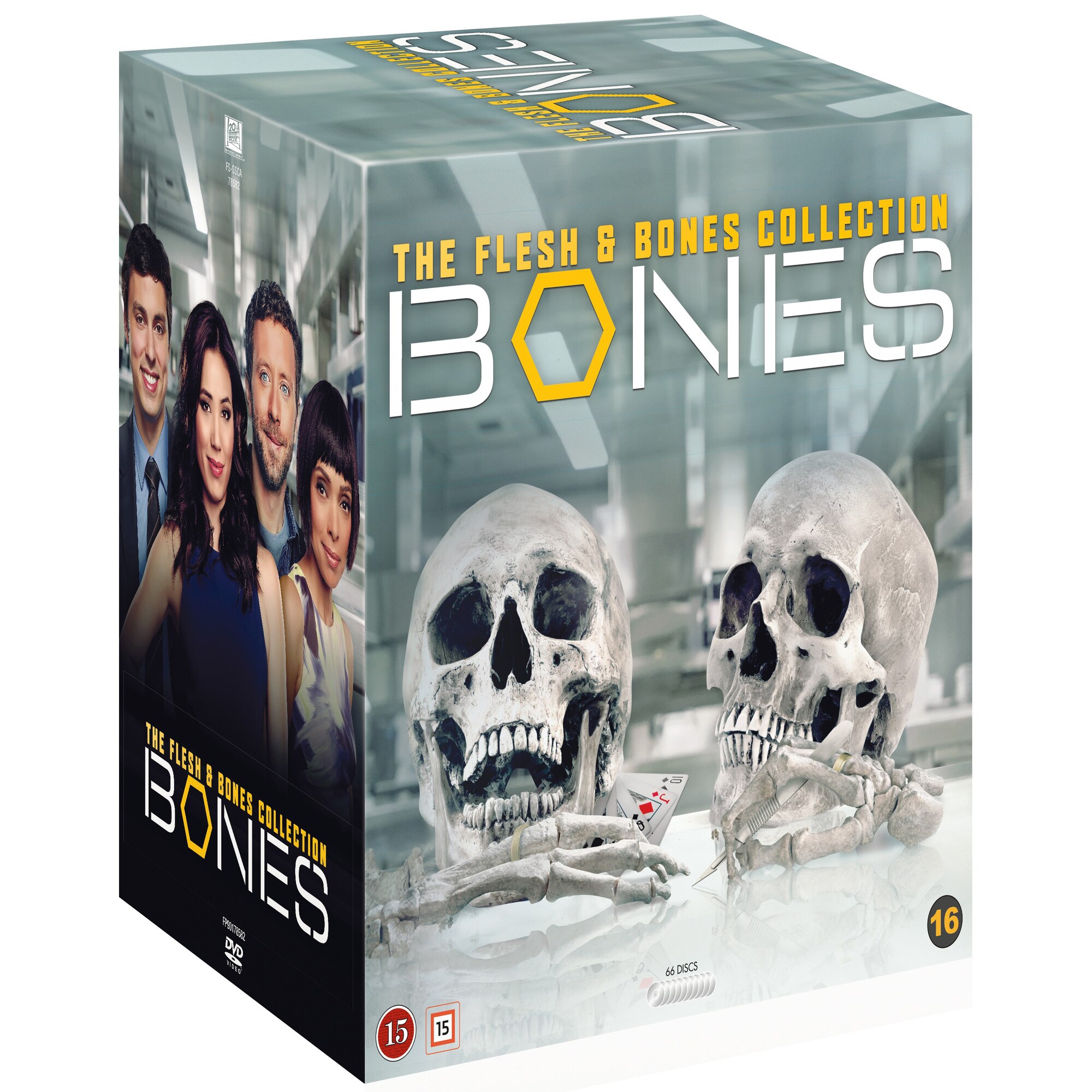 Bones - Kausi 1 - 12 (DVD) - Gigantti verkkokauppa