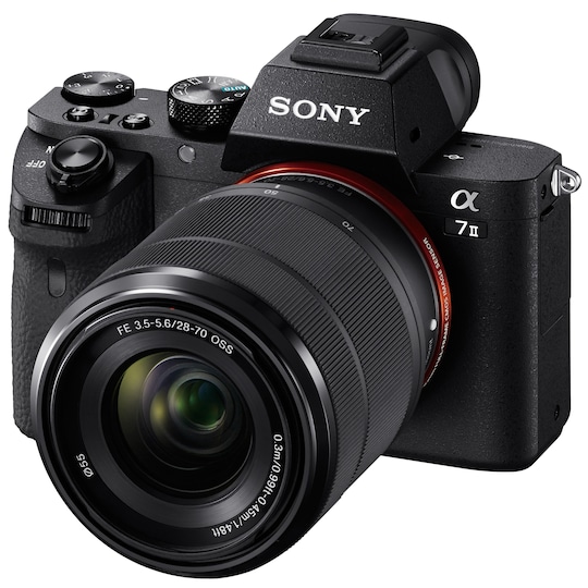 Sony A7 Alpha 7 Mark II järjestelmäkamera + 28-70mm - Gigantti verkkokauppa