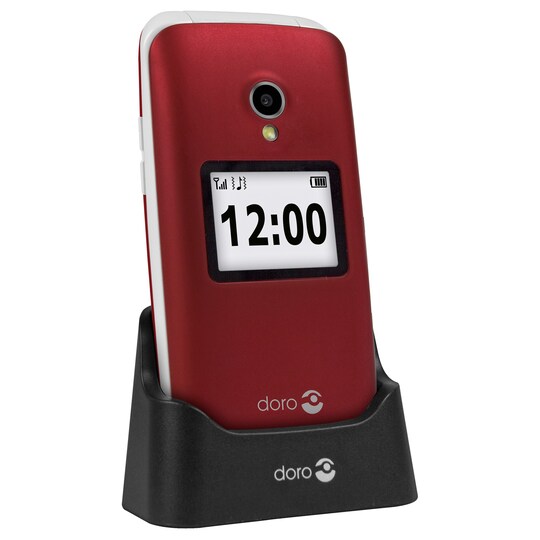 Doro 2424 matkapuhelin (punainen) - Gigantti verkkokauppa