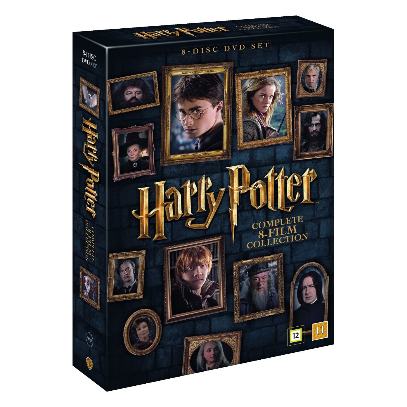 Harry Potter 8 elokuvan kokoelma (DVD) - Gigantti verkkokauppa