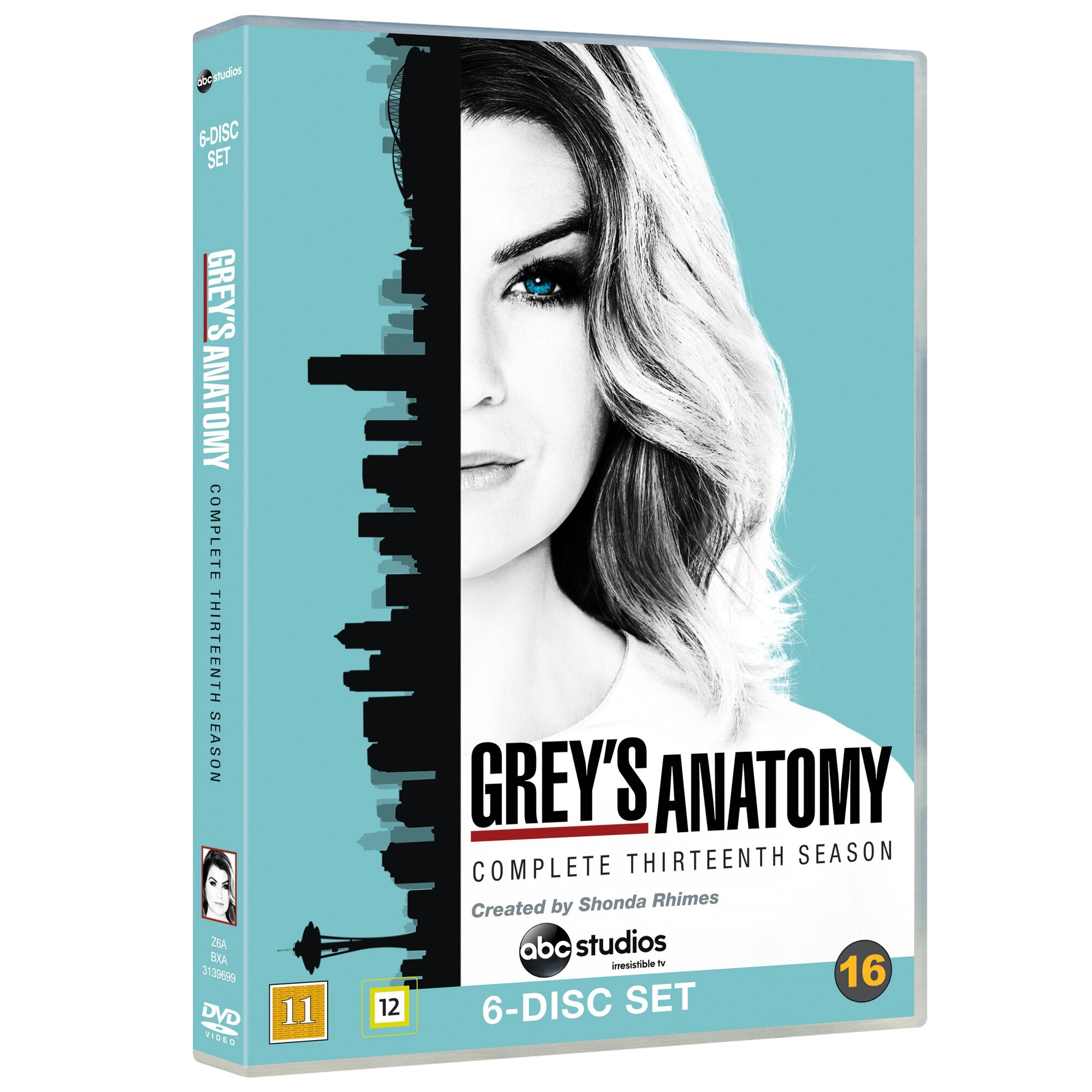 Greyn anatomia - Kausi 13 (DVD) - Gigantti verkkokauppa