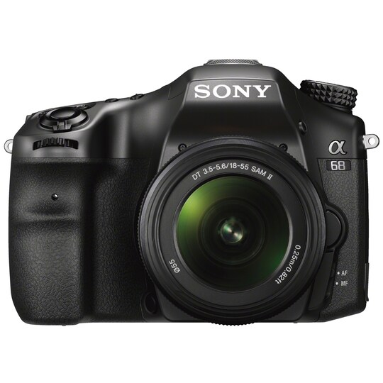Sony Alpha A68K järjestelmäkamera + 18-55 mm objektiivi - Gigantti  verkkokauppa