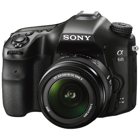 Sony Alpha A68K järjestelmäkamera + 18-55 mm objektiivi - Gigantti  verkkokauppa
