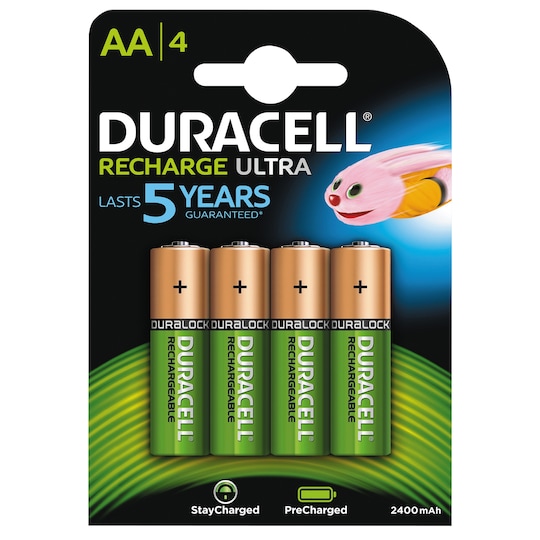 Duracell Recharge Ultra AA NiMH ladattavat paristot 4pk - Gigantti  verkkokauppa