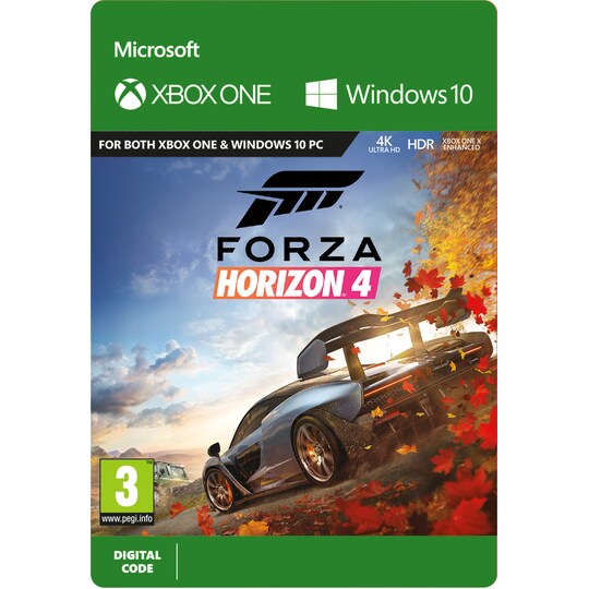 Forza Horizon 4 Standard Edition - XOne PC Windows - Gigantti verkkokauppa