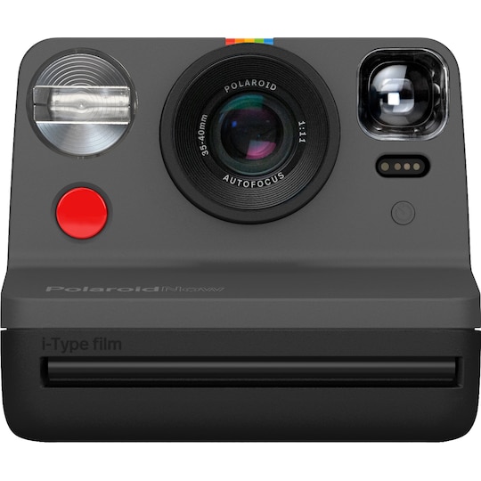 Polaroid Now analoginen kamera (musta) - Gigantti verkkokauppa