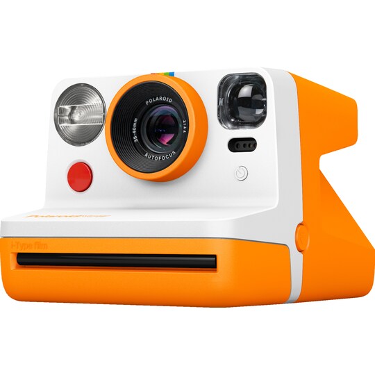 Polaroid Now analoginen kamera (oranssi) - Gigantti verkkokauppa