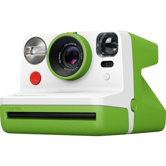 Polaroid Now analoginen kamera (vihreä) - Gigantti verkkokauppa