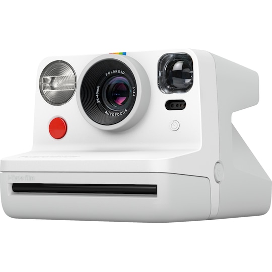 Polaroid Now analoginen kamera (valkoinen) - Gigantti verkkokauppa