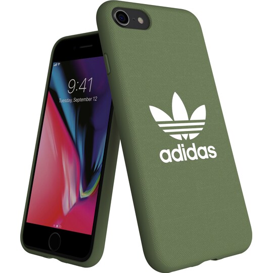 Adidas Canvas iPhone 6/7/8/SE Gen. 2 suojakuori (vihreä) - Gigantti  verkkokauppa