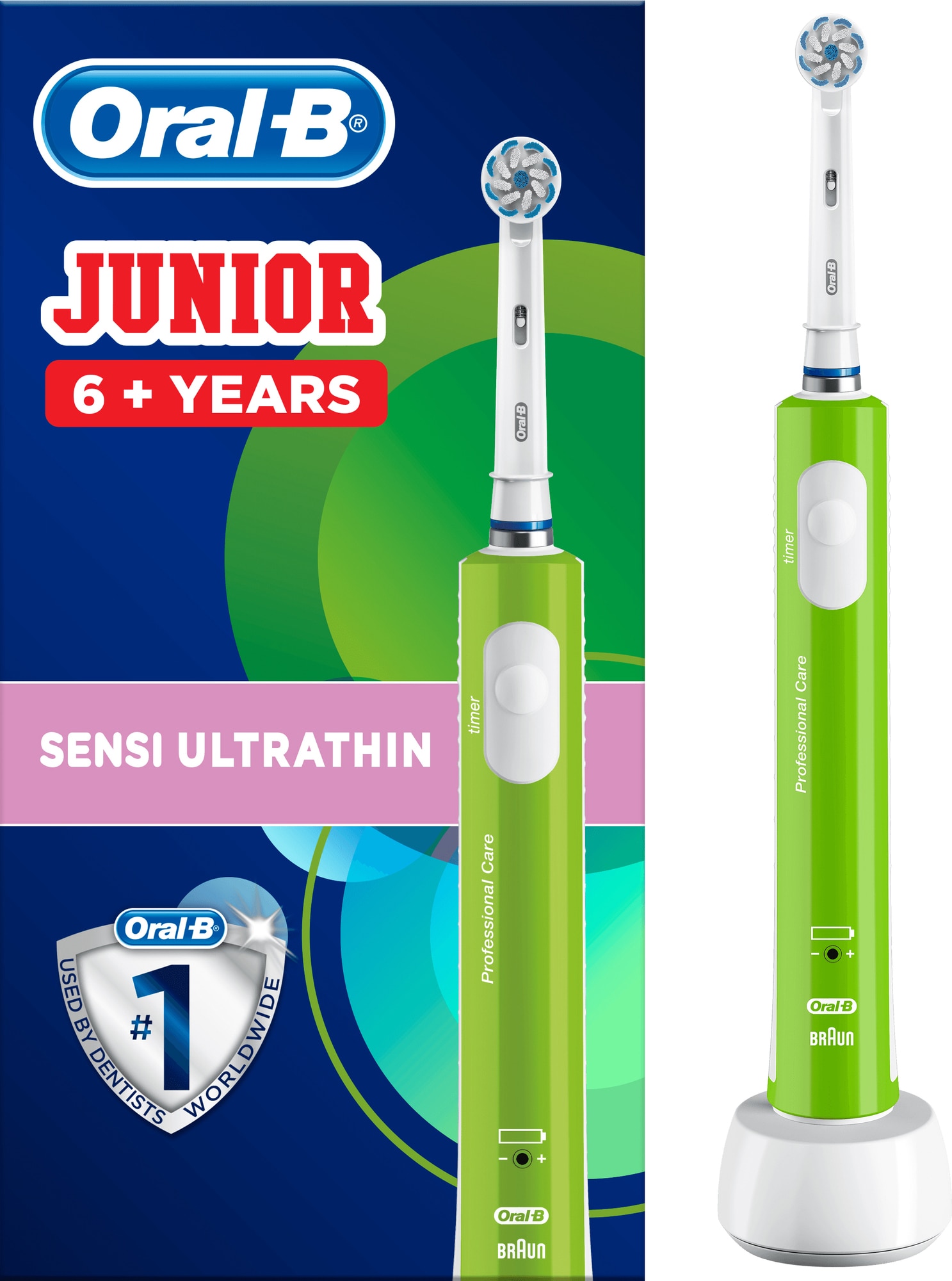 Oral-B Junior sähköhammasharja lapsille D16 - Gigantti verkkokauppa