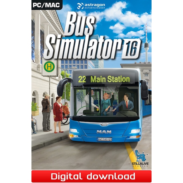 Bus Simulator 16 - PC Windows,Mac OSX
