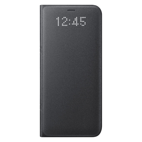 Samsung Galaxy S8 LED Flip suojakotelo (musta) - Gigantti verkkokauppa