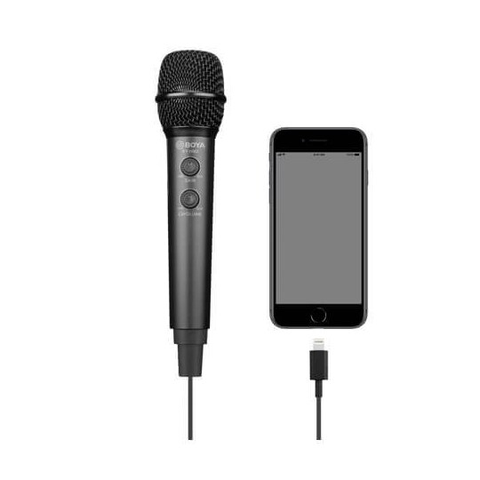 BOYA Mikrofoni BY-HM2 Kondensaattori USB-A/C & Lightning - Gigantti  verkkokauppa
