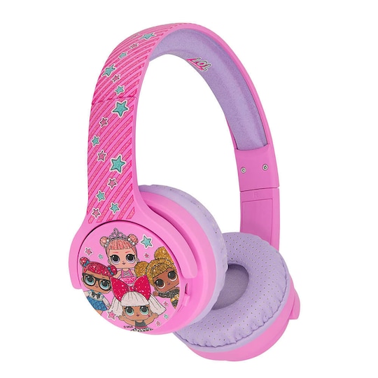 LOL Kuulokkeet Junior Bluetooth On-Ear 85dB Langaton Pinkki Club - Gigantti  verkkokauppa