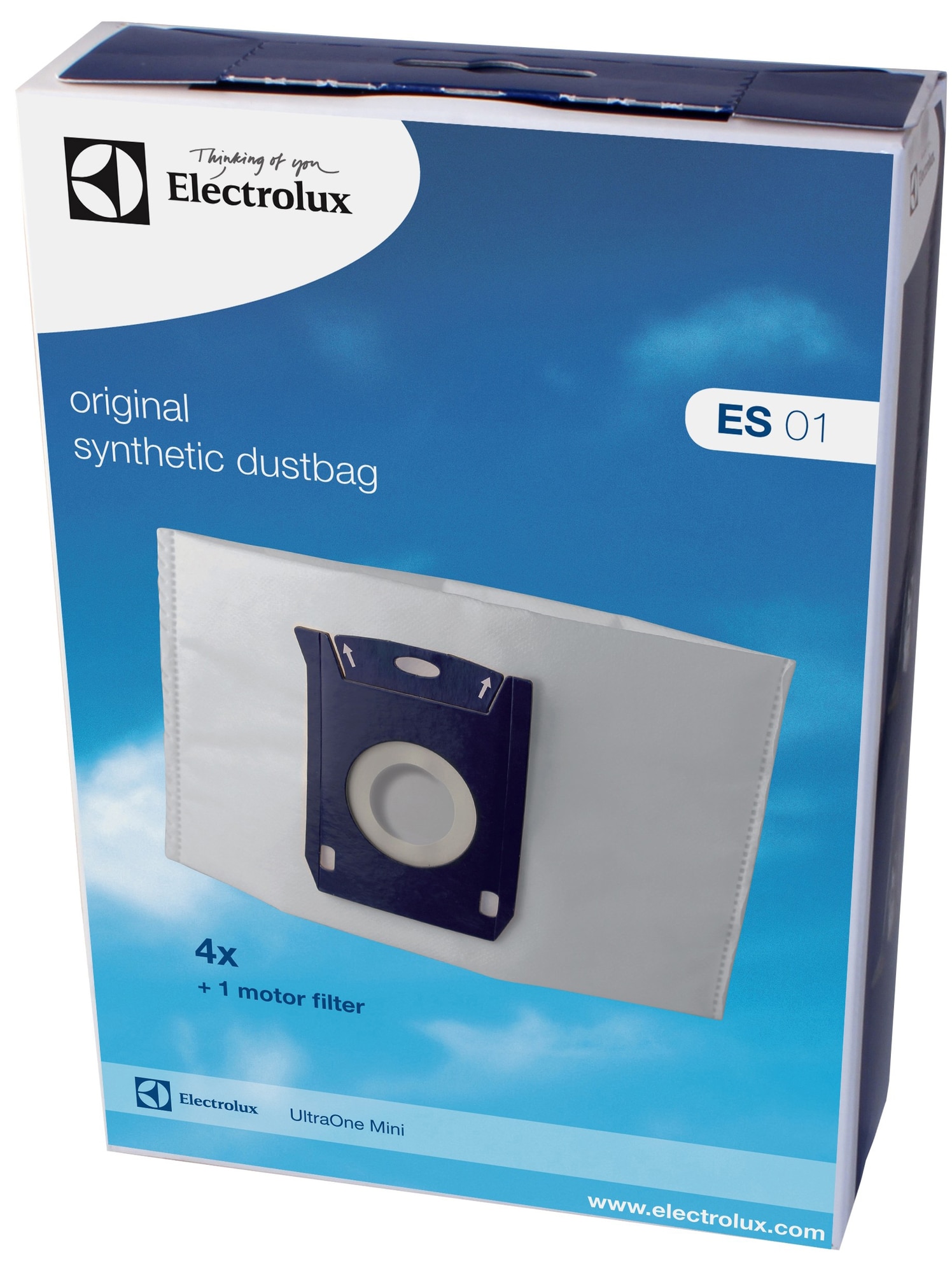 Electrolux UltraOne Mini pölypussit ES 01 (Electrolux/AEG) - Gigantti  verkkokauppa
