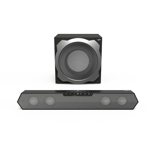 URAGE Soundbar Sub SoundZbar 2.1 Musta - Gigantti verkkokauppa