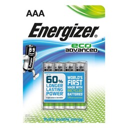 Energizer AAA/LR6 Eco Advanced paristo (4 kpl)