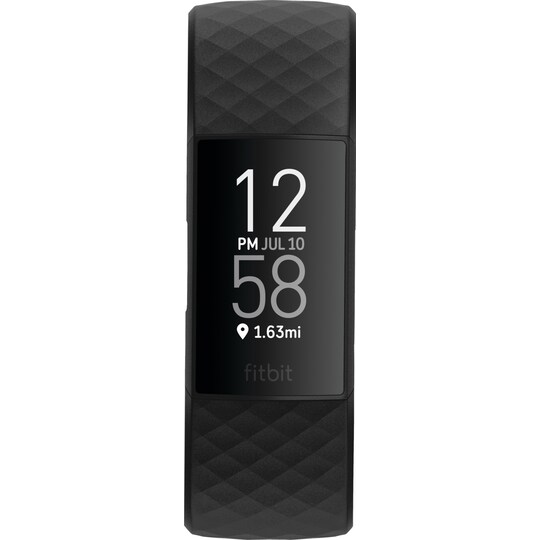 Fitbit Charge 4 aktiivisuusranneke (musta) - Gigantti verkkokauppa