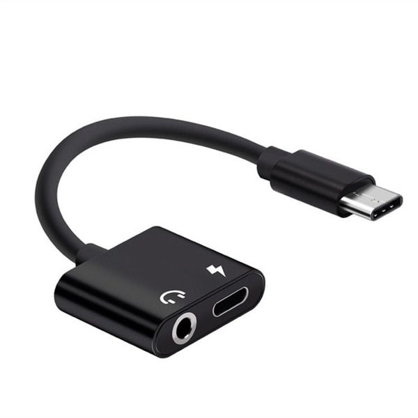 USB-C 3.5mm + USB-C Audioovitin/ Splitter - Gigantti verkkokauppa
