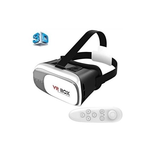 VR BOX 2.0 3D-lasit Bluetooth & Remote - 3,5-6 Näyttö - Gigantti  verkkokauppa