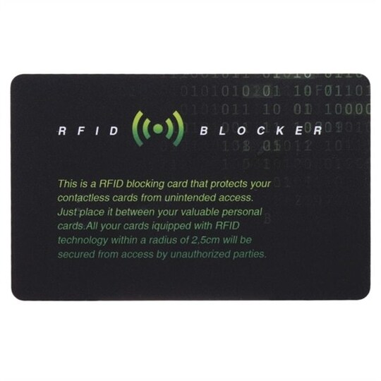 Skimming Blocker kortti - RFID suoja - Skimmaussuoja lompakkoon - Gigantti  verkkokauppa