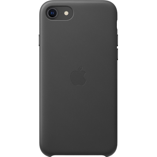 iPhone SE Gen. 2 nahkainen suojakuori (musta) - Gigantti verkkokauppa