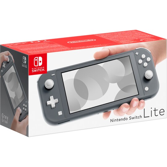 Nintendo Switch Lite EU pelikonsoli (harmaa) - Gigantti verkkokauppa