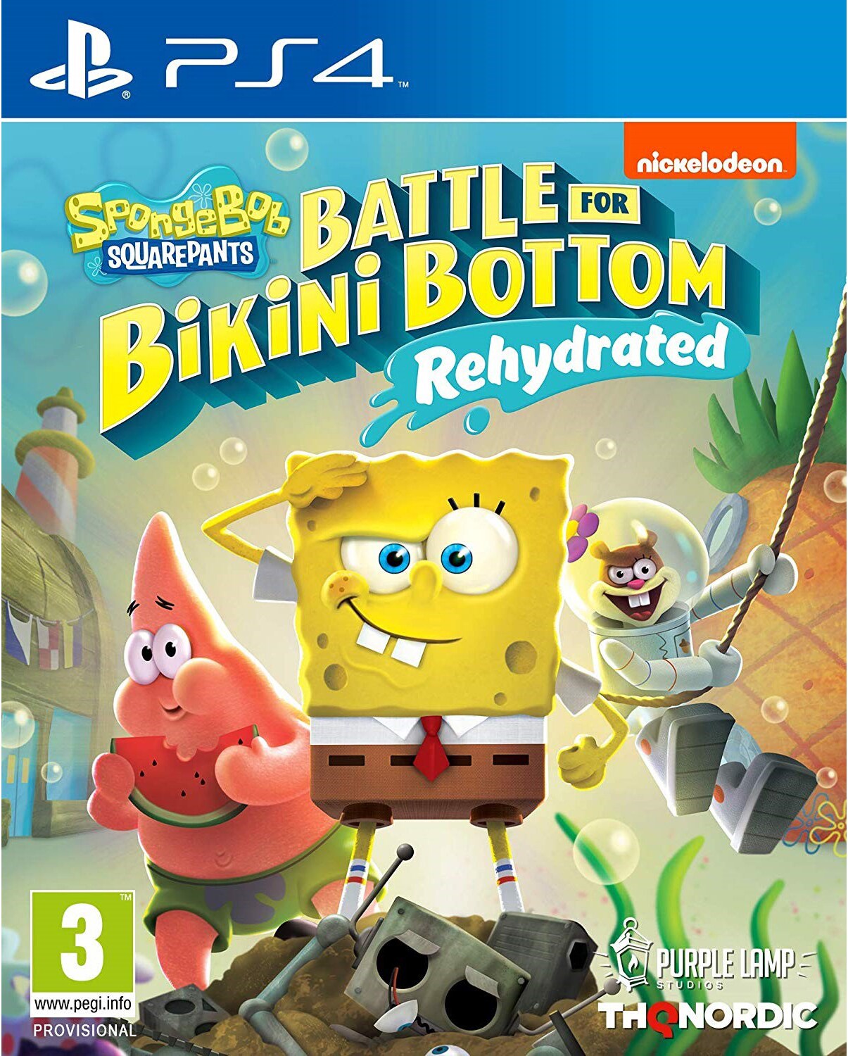 Spongebob SquarePants: Battle for Bikini Bottom - Rehydrated (PS4) -  Gigantti verkkokauppa