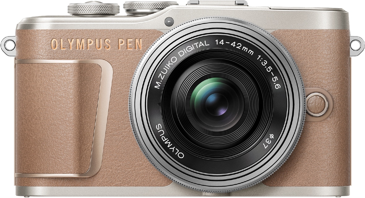 Olympus Pen E-PL10 järjestelmäkamera + kaulahihna (ruskea) - Gigantti  verkkokauppa