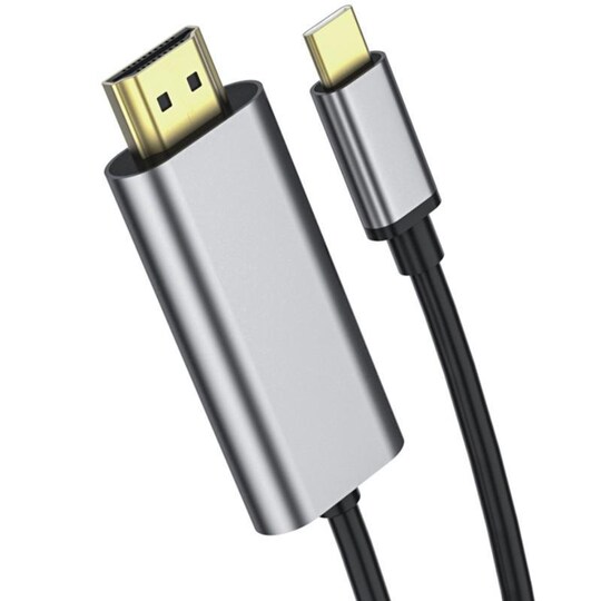 USB-C - HDMI-kaapeli 4K HDR - 1,8 m - Gigantti verkkokauppa