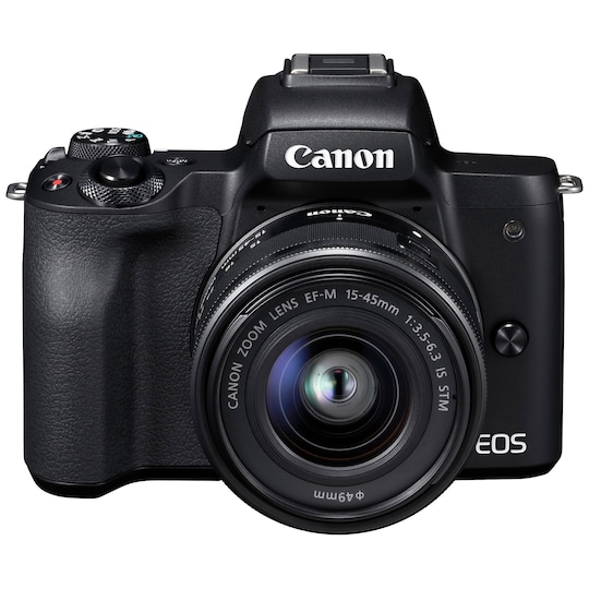 Canon EOS M50 kompakti järjestelmäkamera + 15-45 IS STM objektiivi -  Gigantti verkkokauppa