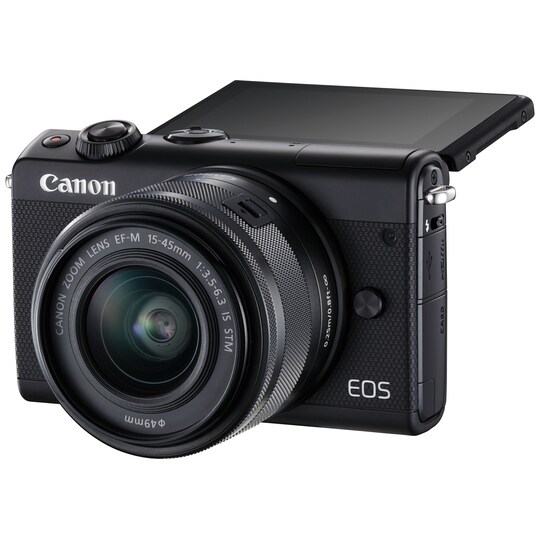 Canon EOS M100 CSC kamera + 15-45 IS STM objektv. - Gigantti verkkokauppa