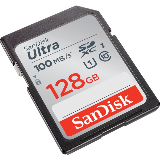 SanDisk Ultra SDHC/SDXC 128GB muistikortti - Gigantti verkkokauppa