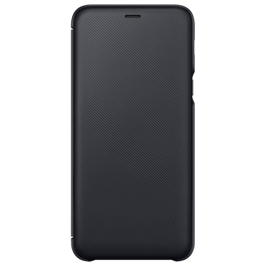 Samsung Galaxy A6 Plus lompakkokotelo (musta) - Gigantti verkkokauppa