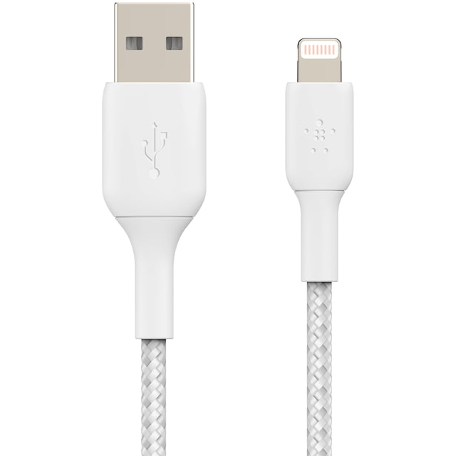 Belkin BOOST CHARGE Lightning - USB-A kaapeli 2m (valkoinen)
