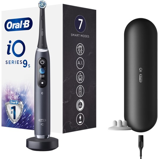 Oral B iO Series 9S sähköhammasharja IO9BK (musta) - Gigantti verkkokauppa