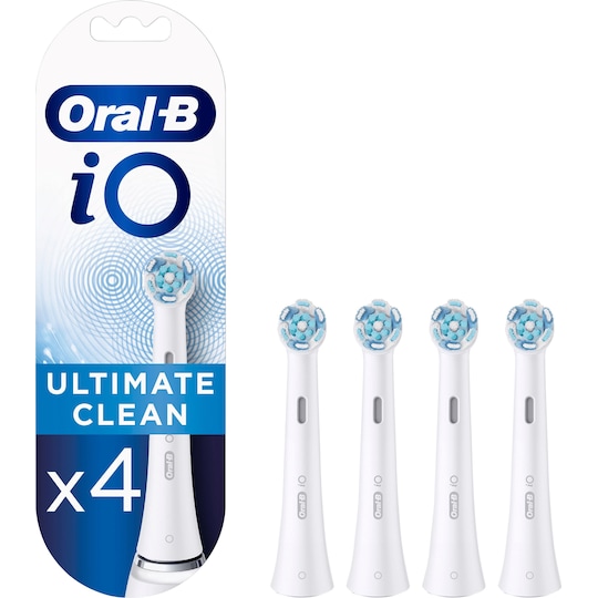 Oral-B iO Ultimate Clean vaihtoharjat IOREFILL4WH (valkoinen) - Gigantti  verkkokauppa