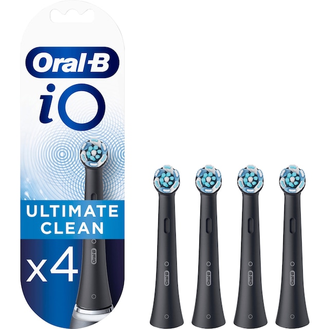 Oral-B iO Ultimate Clean vaihtoharjat IOREFILL4BK (musta)